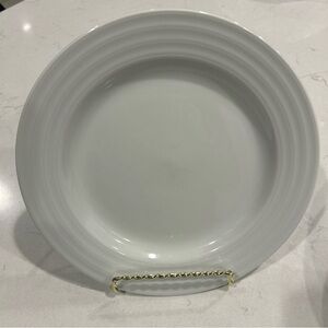 Crate&Barrel Classic White salad Plates- 5